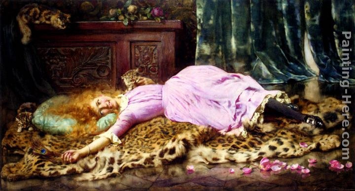 John Henry Henshall Merry Goes The Time When The Heart Is Young